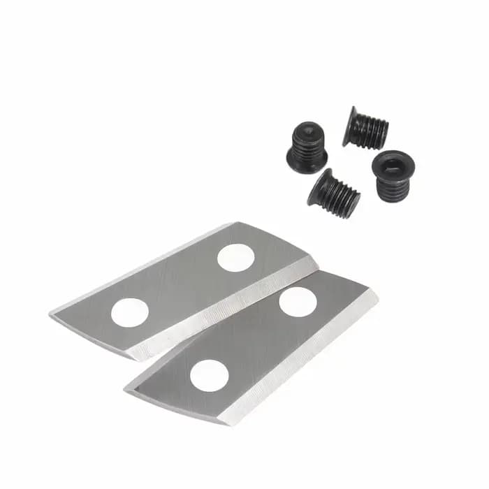 1 paire de lame de broyeur de végétaux,70 x 30 mm, pour Einhell GH-KS 2440/HMH-E 2440, Sun Joe CJ601