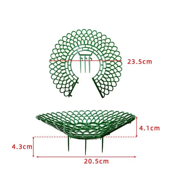 Supports de plantes de fraises à 3 pieds robustes, protection contre la moisissure et la saleté, pro