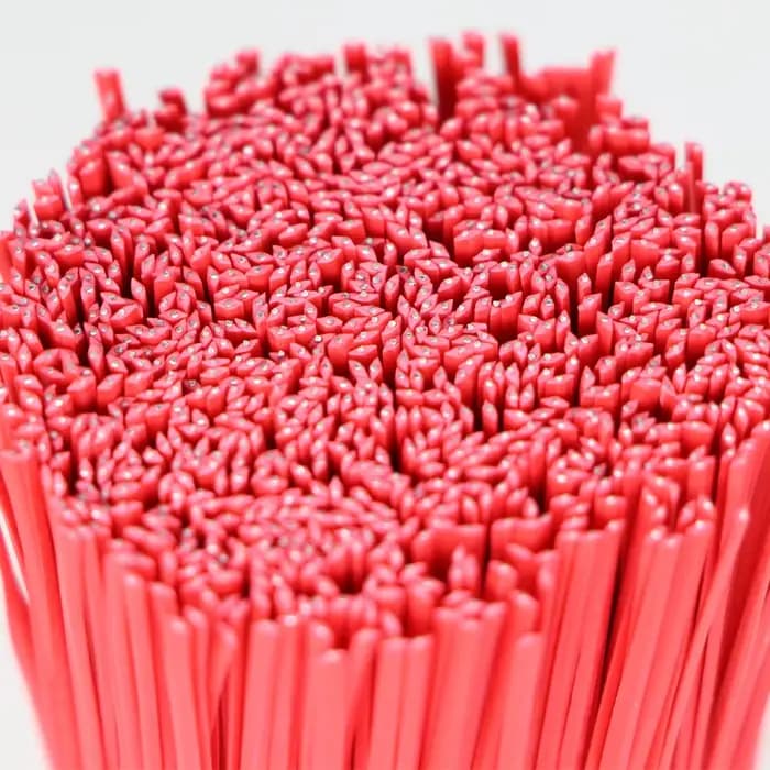 100 pièces 10 couleurs attaches de câble de jardin attache de fil de fer Oblate réutilisable pour fl