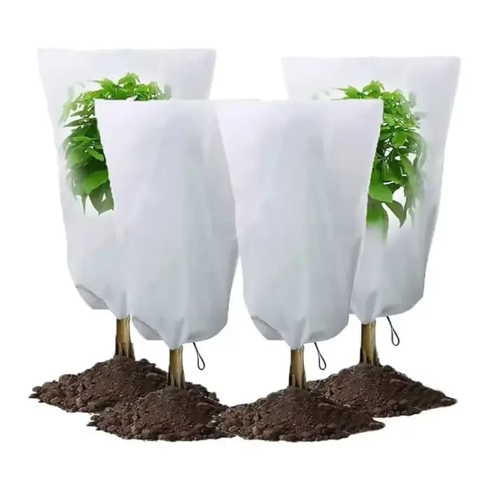 Couverture de protection hivernale pour plantes en pot, 200x240cm, résistante au gel, non tissée, ré