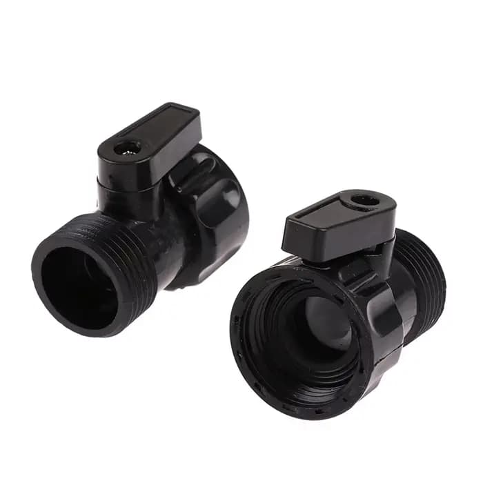 Valve d'irrigation de jardin 3/4 "mâle à femelle, 2 pièces, interrupteur d'extension de tuyau