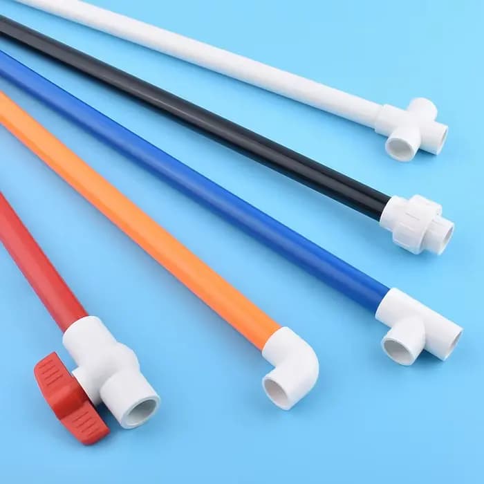 Raccords PVC 20-50 mm : Té, Coude, Union, Croix, Connecteur pour Tuyaux d'Irrigation de Jardin, Join