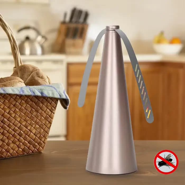 1-5 pièces ventilateur automatique répulsif de mouches USB ou batterie AA ventilateurs de mouches ré