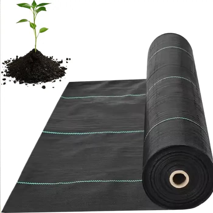 Barrière anti-mauvaises herbes pour jardin - Tapis de jardinage durable et résistant, installation f
