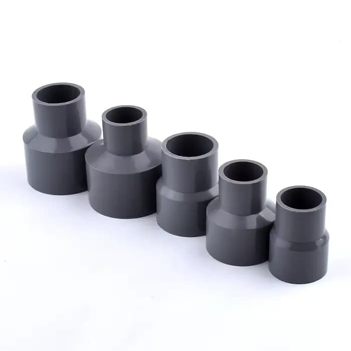 Connecteurs réducteurs droits en PVC, 63mm 75mm 90mm, 1 pièce, tuyau d'eau, connecteur de tuyau d'ea