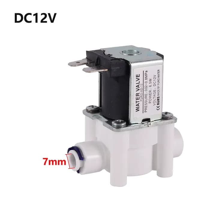 Électrovanne de Débit d'Entrée Normalement Fermée, N/C, DC 12V AC 1/2 V, 3/4, 1/4, 220 Pouces, Nouve