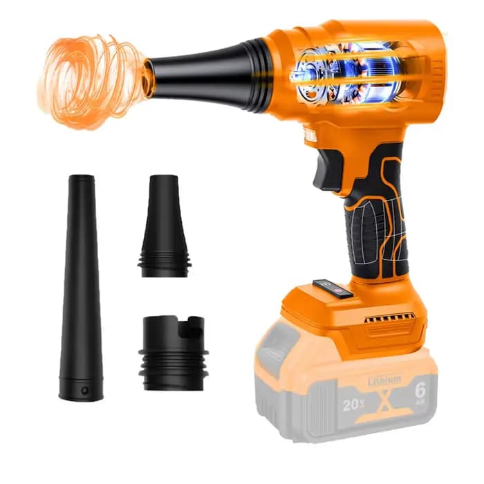 Souffleur d'air électrique sans fil pour aspirateur à main DEWALT, batterie 18V, feuilles de neige,