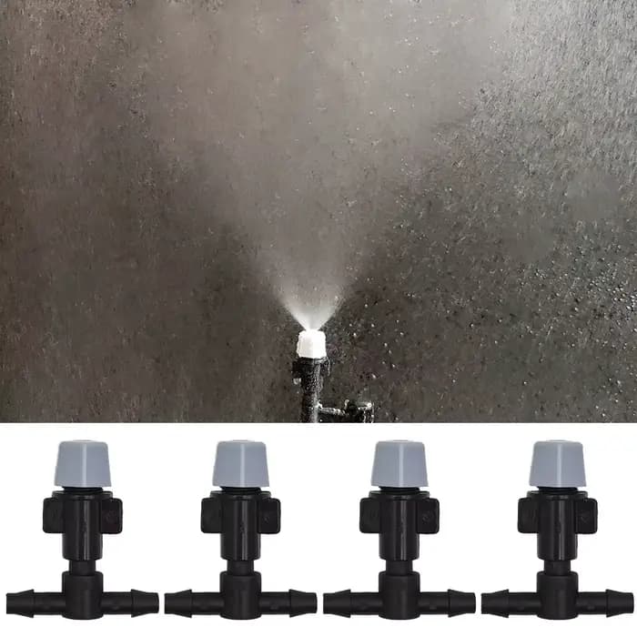 WUJIE 20 pièces arrosage plastique Irrigation jardin brumisation têtes d'arrosage buse avec joints e