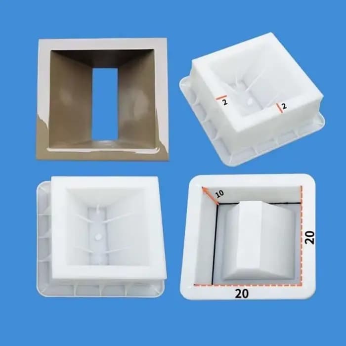 Les moules en ciment sont utilisés pour la décoration ajourée des murs intérieurs et extérieurs du j