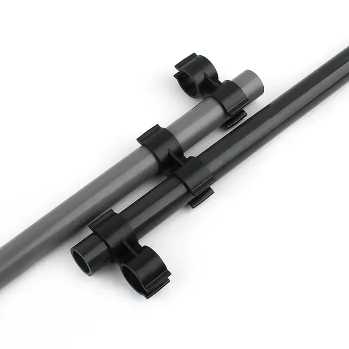 Collier de serrage Double en PVC de type U, 20mm 25mm, Support de Tube d'eau de jardin, raccords d'i