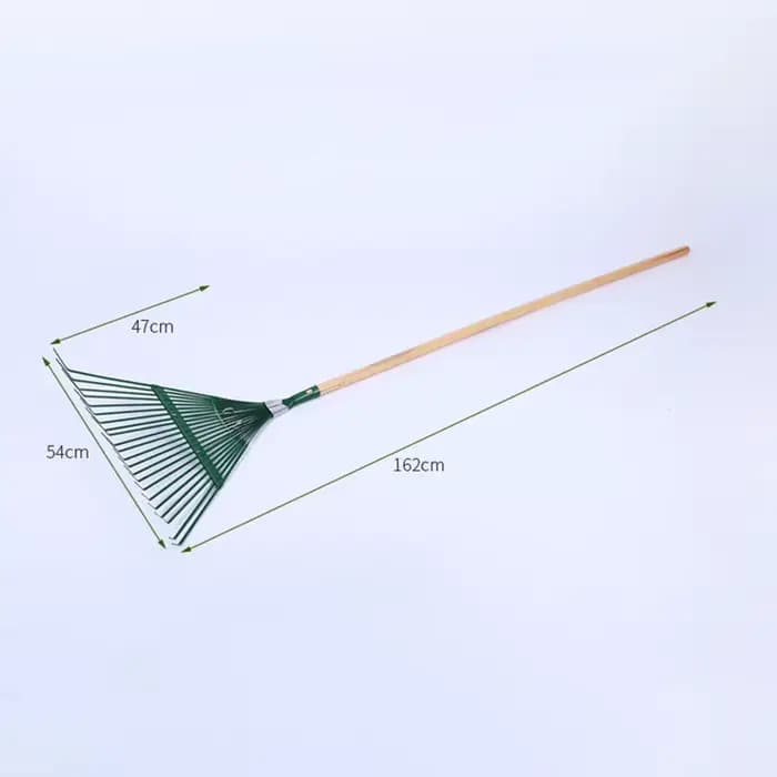 Râteau de jardinage, outils manuels de jardin, râteau d'herbe artificielle d'extérieur, cour de coll