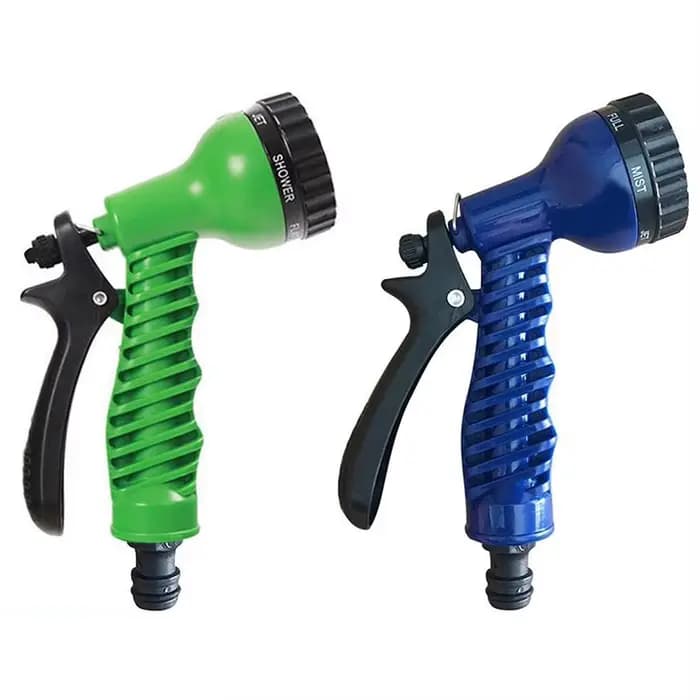 Arroseur de tuyau d'arrosage de jardin pour le nettoyage de voiture, tuyau vert à haute pression en