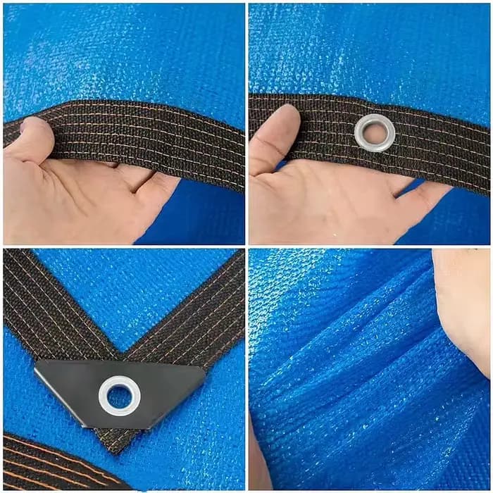 Pare-soleil d'extérieur HDPE, protection UV, maille d'ombrage 12 illac 80 ~ 90%, taux d'ombrage, pou