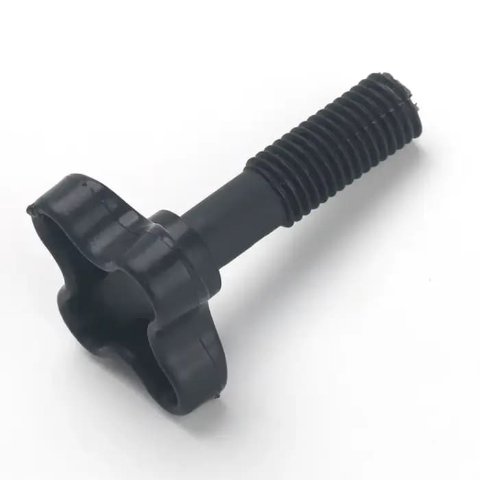 IMAand-Vis de fixation en plastique pour balançoire de jardin, boulons en plastique noir robuste pou