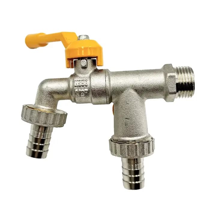 Adaptateur de robinet de tuyau d'arrosage en laiton, connecteur de réservoir d'eau IBC 1/2 pouces, J