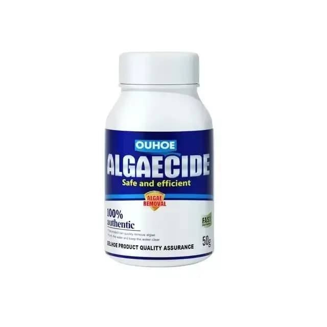 Algicide haute efficacité 50g pour aquarium et bassin – Contrôle des algues et du mousse – Réduit l'