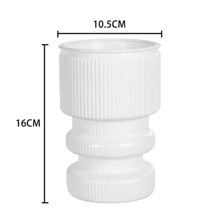 Pot de fleur hydroponique paresseux, pot de fleurs en plastique absorbant l'eau automatique, pot de