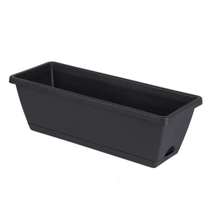 Pot de culture de légumes d'intérieur avec trou de drainage au fond et corde absorbante, pot pour se