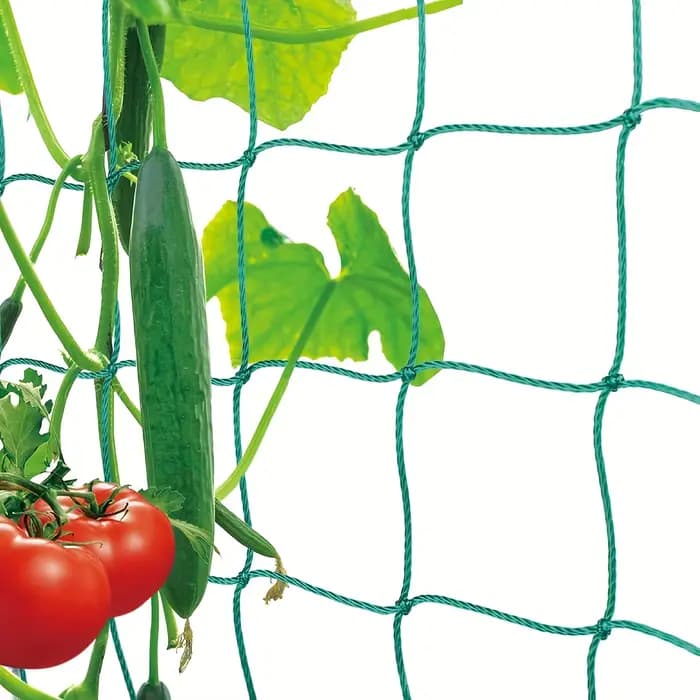 Filet de jardin renforcé pour la croissance des plantes grimpantes, idéal pour les concombres, les f