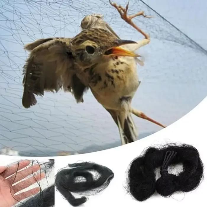 Filet anti-brume anti-oiseaux en maille de 15M, protection pour verger agricole, prévention des domm
