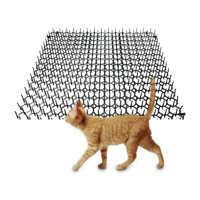 Polymères anti-chat Scat avec pointes en PP, accessoire répulsif, léger, noir, durable, toutes saiso