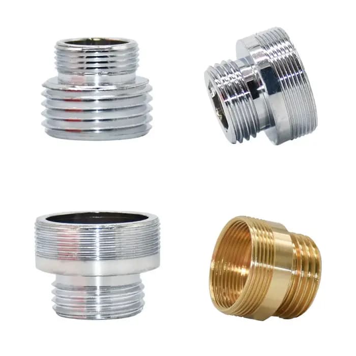 Connecteur en laiton à filetage 1/2 toM16 M18 M20 M22 M24 M28, Joints de robinet, accessoire de puri
