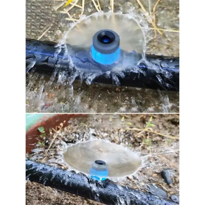 Arroseurs d'arrosage de jardin, 50 pièces/100 pièces, buse de fontaine réglable entièrement circulai