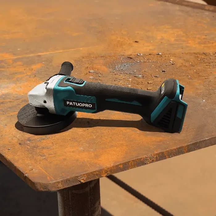 PATUOPRO-Meuleuse d'angle électrique sans balais, machine de découpe sans fil, outil électrique de p