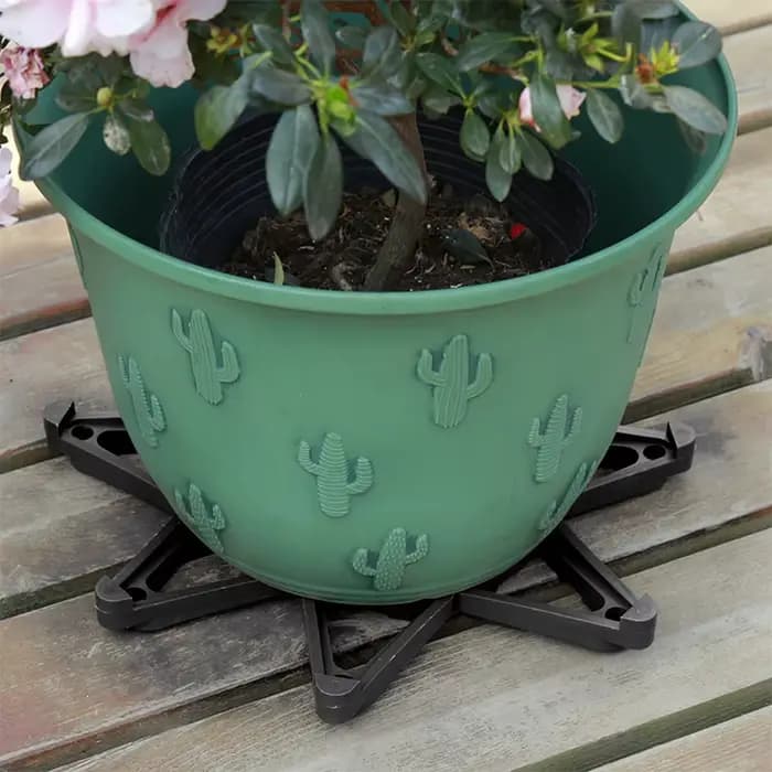 Pot de fleur pour plantes, support de pieds, rehausseurs triangulaires invisibles, lève-orteils, fou