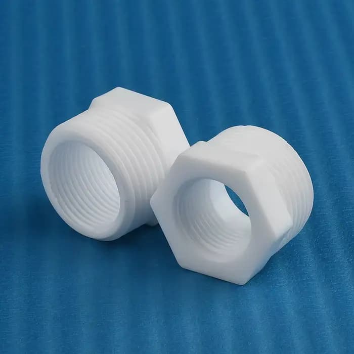 Connecteur de douille fileté en plastique, 3/8 ", 1/4", 1/8 ", 1/2", 3/4 ", 1", droit, mâle, femelle