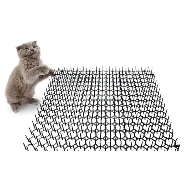 Polymères anti-chat Scat avec pointes en PP, accessoire répulsif, léger, noir, durable, toutes saiso