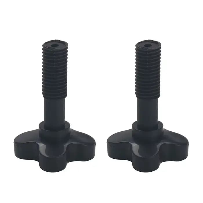 IMAand-Vis de fixation en plastique pour balançoire de jardin, boulons en plastique noir robuste pou