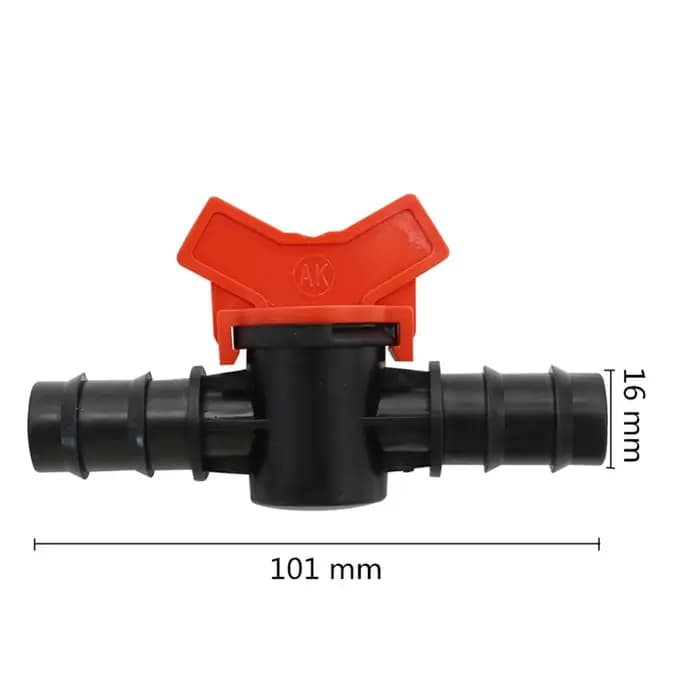 Vanne de robinet d'arrosage 1/2 pouces 3/4 pouces, pour tuyau de 16/20/25mm, vanne d'eau d'irrigatio