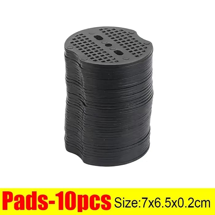 Piquets de jardin en U avec patins, piquets métalliques galvanisés pour clôtures et tubulures, clous