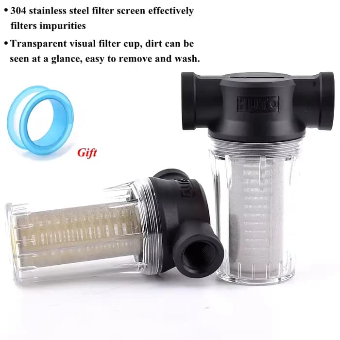 1 / 2 "Garden Water Pipe Filter agriculture irrigation impuretés pré - Filtre Aquarium pompe à eau f