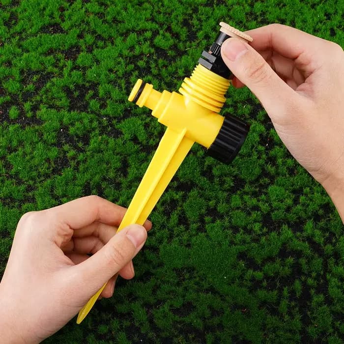 Système d'arrosage automatique de jardin, 5 pièces, rotation à 360 °, d'argile du sol agricole, pris