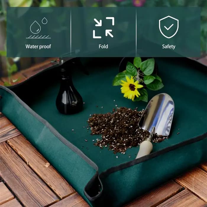 Tapis de plantation en tissu Oxford, 110CM, pliable, imperméable, pour pointage de plantes, pour jar
