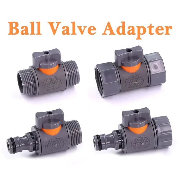 Adaptateur de assujetà bille 16mm, 3/4 pouces, tube d'irrigation de jardin, réparation allergique, r