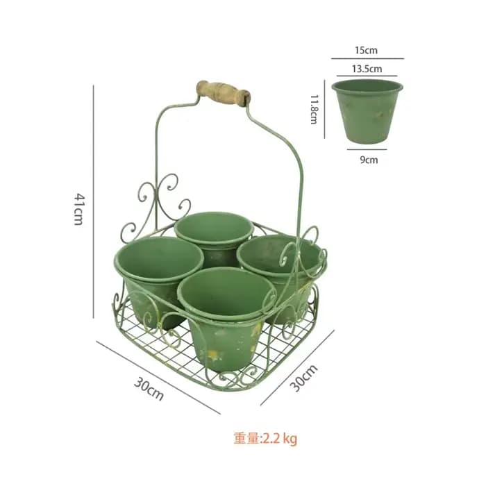 Ins rétro jardin fleur ferronnerie faire vieille plante bassin multi grille conception succulente co