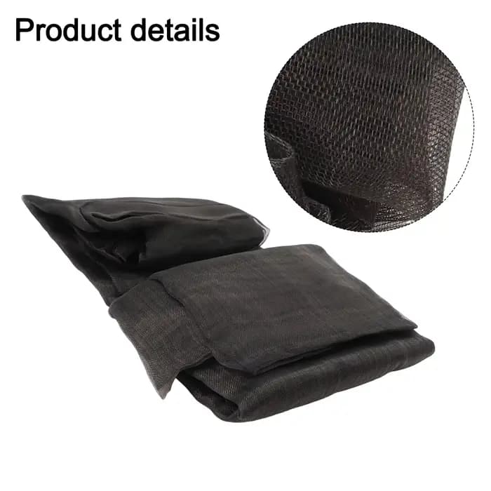 Couverture de filet pour arbres fruitiers, avec cordon de serrage à fermeture éclair, maille Ultra F
