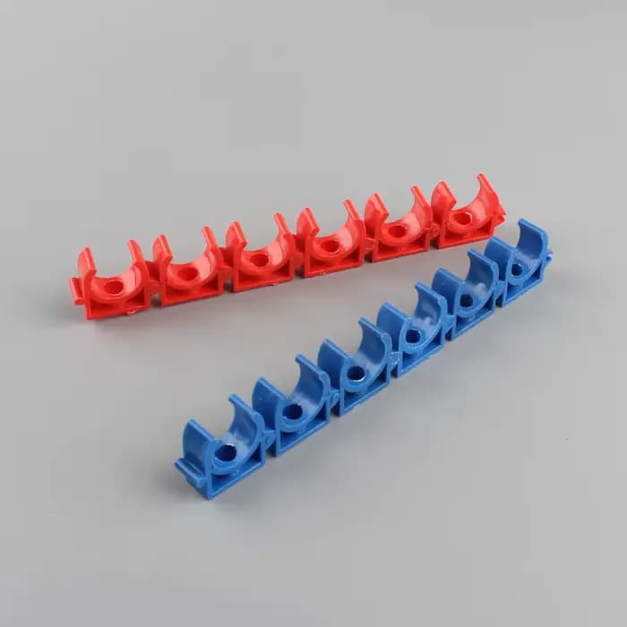 Connecteur de collier de serrage en PVC, 5/20/50 pièces, 16 20 25mm, raccords de tubes en plastique,