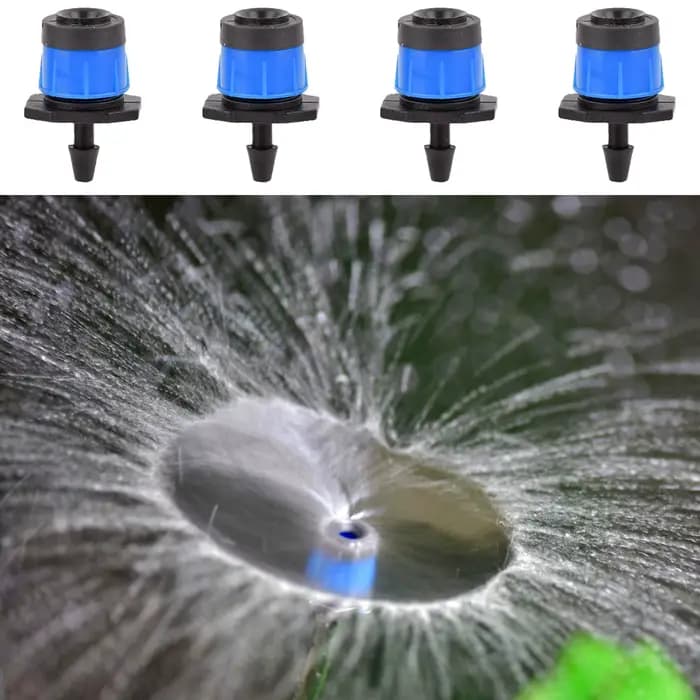 20/50 pièces jardin Micro arroseurs 360 degrés buse rotative Mini pulvérisation 4/7mm tuyau pour fle