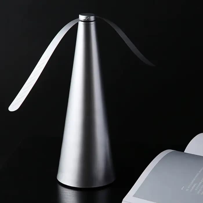 1-5 pièces ventilateur automatique répulsif de mouches USB ou batterie AA ventilateurs de mouches ré