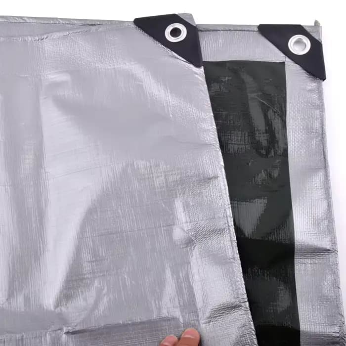 Bâche PE 0,32 mm imperméable pour extérieur, jardin, abri pour plantes, bateau, voiture, camion, auv