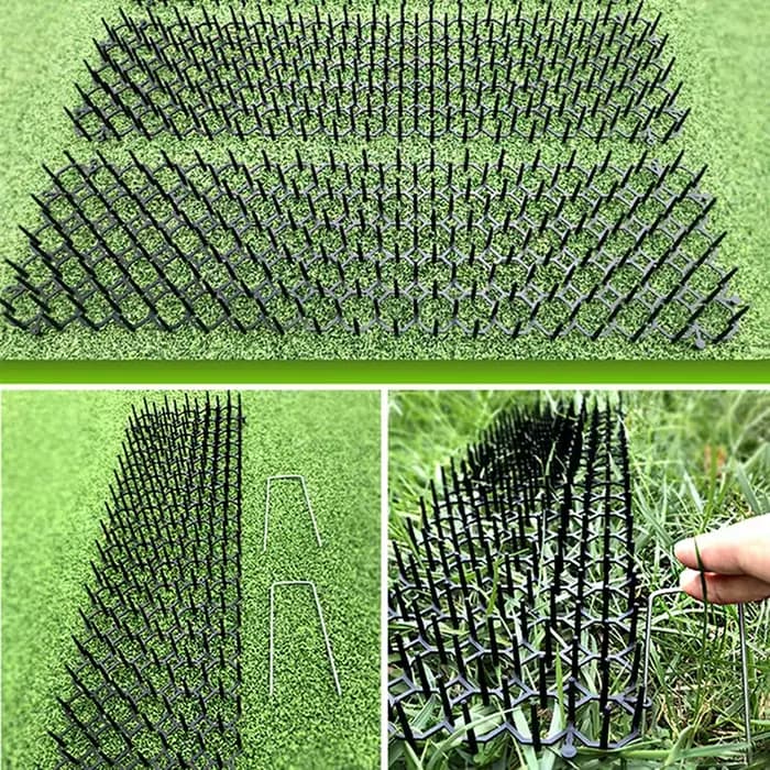 Tapis anti-cicates de jardin pour chat et chien, répulsif anti-chat, tapis à pointes dissuasives, ba