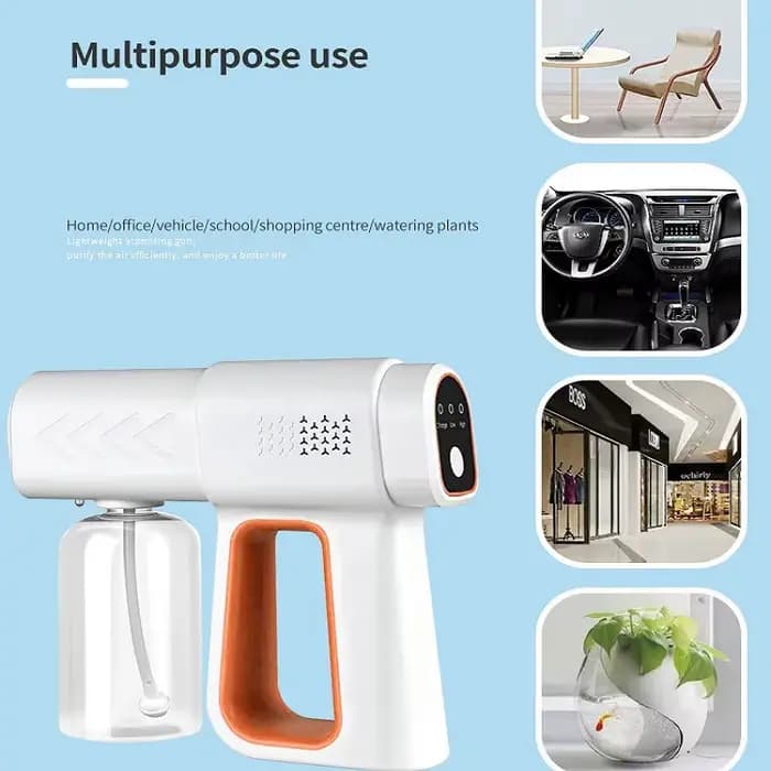 Nano pulvérisateur électrique portatif professionnel de 380ml, Machine sans fil, désinfectant à l'al