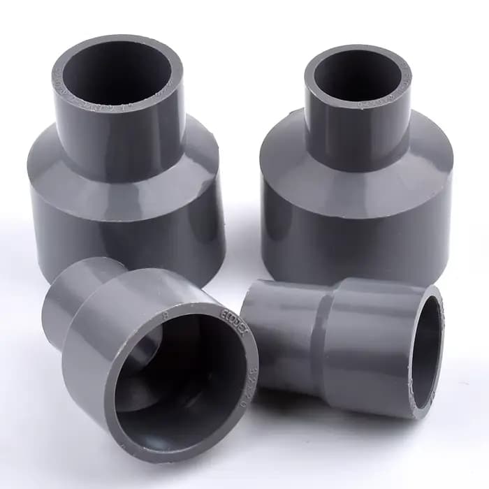 Connecteurs réducteurs droits en PVC, 63mm 75mm 90mm, 1 pièce, tuyau d'eau, connecteur de tuyau d'ea