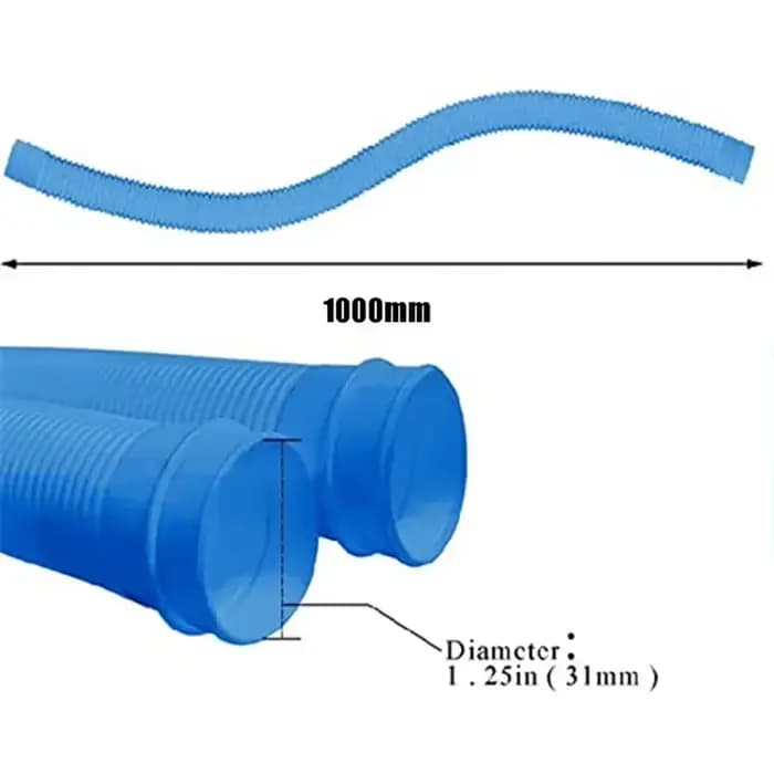 Tuyau de Piscine pour Intex 1-1/4 Pouces, Accessoire de Remplacement de Pompe Hors Sol, 1.25 Pouces,