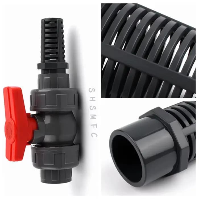 Connecteur de filtre en plastique, raccords de filtre en plastique, taille 20,25,32,40,50,63mm, 1 ~