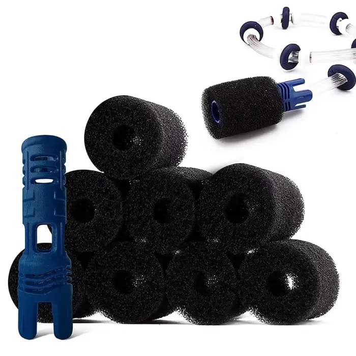 1 jeu de tuyau de balayage de queue Téventuelles 10P, 8 pièces, 9-100-3105, épurateur de nettoyage d